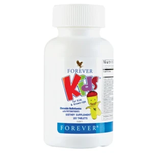 Forever KIDS – Tabletki witaminowe z dodatkiem sproszkowanych warzyw i owoców – 120 tabletek