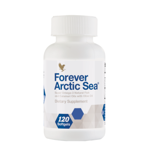 Forever Arctic Sea - Źródło kwasów Omega-3 z oleju rybiego i oleju z kalmarów -120 kapsułek