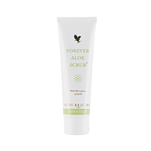 Forever Aloe Scrub - Aloesowy peeling do twarzy i ciała z ziarenkami jojoby - 99g