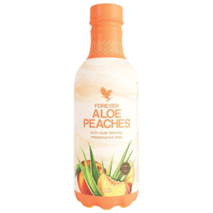 Forever Aloe Peaches - Sok nektar aloesowy o smaku brzoskwiniowym + Witamina C 1000 ml