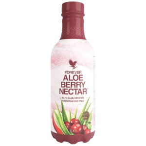 Forever Aloe Berry - Sok nektar aloesowy o smaku żurawinowym + Witamina C 1000 ml