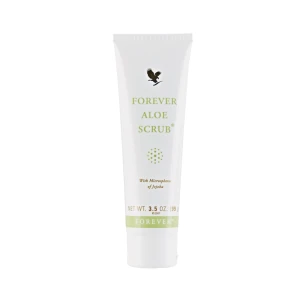 Forever Aloe Scrub - Aloesowy peeling do twarzy i ciała z ziarenkami jojoby - 99g