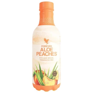 Forever Aloe Peaches - Sok nektar aloesowy o smaku brzoskwiniowym + Witamina C 1000 ml