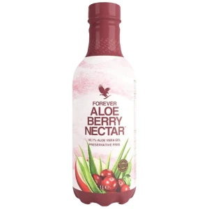 Forever Aloe Berry - Sok nektar aloesowy o smaku żurawinowym + Witamina C 1000 ml